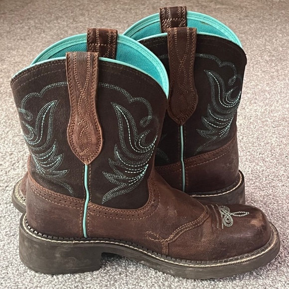 Ariat Fatbaby Heritage Dapper Western Boots Women's Size 9 - Picture 7 of 12